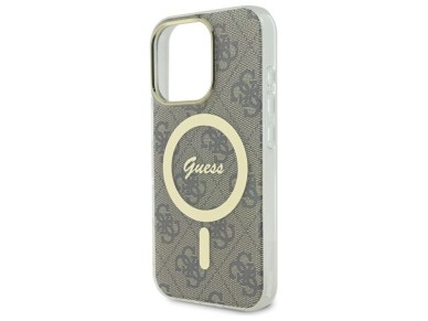 Guess IML 4G MagSafe Case for iPhone 16 Pro Max - Brown Guess IML 4G MagSafe Case for iPhone 16 Pro Max - Brown