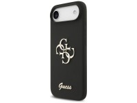 Funda Guess de silicona con el logotipo 4G grande para iPhone Air - negra