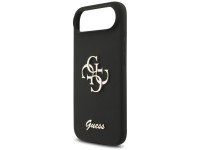Funda Guess de silicona con el logotipo 4G grande para iPhone Air - negra