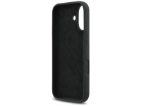 Funda Guess de silicona con el logotipo 4G grande para iPhone 17 - Negra Funda Guess de silicona con el logotipo 4G grande para iPhone 17 - Negra