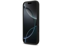 Funda Guess de silicona con el logotipo 4G grande para iPhone 17 - Negra Funda Guess de silicona con el logotipo 4G grande para iPhone 17 - Negra