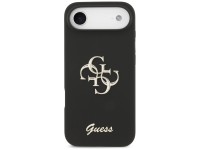 Funda Guess de silicona con el logotipo 4G grande para iPhone Air - negra