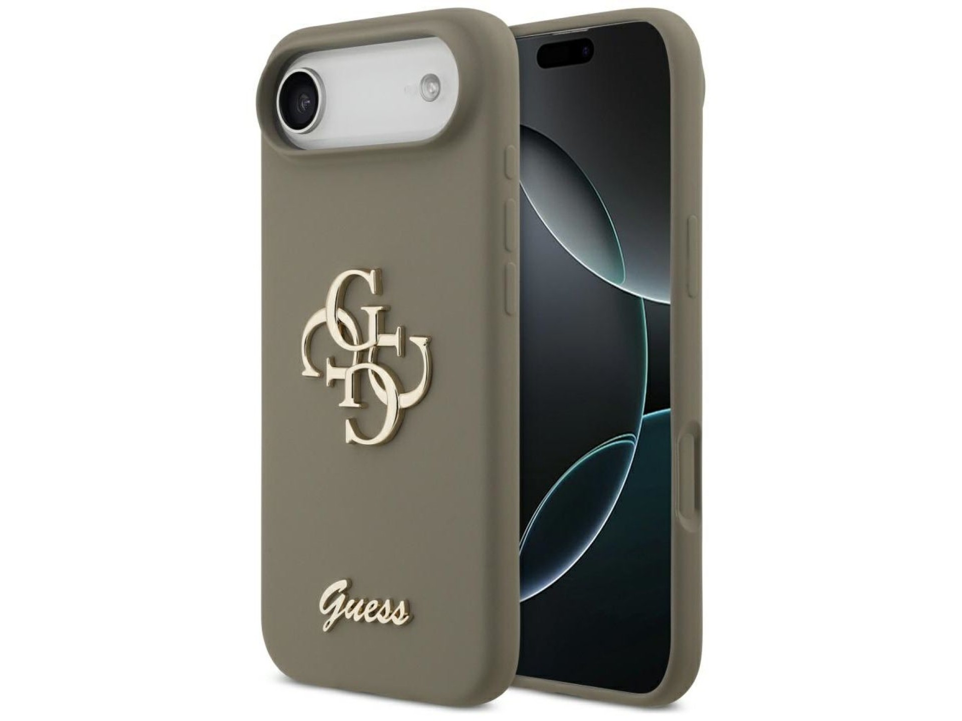 Capa Guess de silicone com o logo