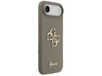 Capa Guess de silicone com o logo "4G" para iPhone Air - Marrom Capa Guess de silicone com o logo "4G" para iPhone Air - Marrom