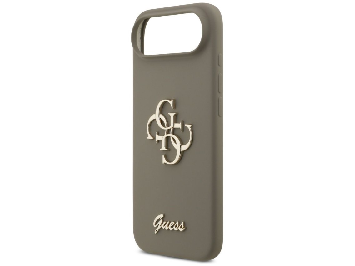 Capa Guess de silicone com o logo "4G" para iPhone Air - Marrom