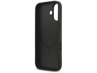 Guess Saffiano Classic Logo MagSafe case for iPhone 17 - black Guess Saffiano Classic Logo MagSafe case for iPhone 17 - black