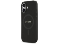 Guess Saffiano Classic Logo MagSafe case for iPhone 17 - black Guess Saffiano Classic Logo MagSafe case for iPhone 17 - black