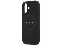Guess Saffiano Classic Logo MagSafe case for iPhone 17 - black Guess Saffiano Classic Logo MagSafe case for iPhone 17 - black