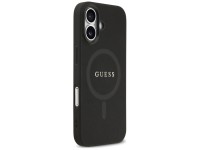 Guess Saffiano Classic Logo MagSafe case for iPhone 17 - black Guess Saffiano Classic Logo MagSafe case for iPhone 17 - black