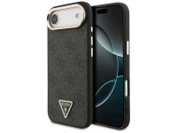 Guess 4G Triangle Logo MagSafe case for iPhone Air - black and gold Guess 4G Triangle Logo MagSafe case for iPhone Air - black and gold
