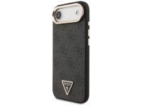 Guess 4G Triangle Logo MagSafe case for iPhone Air - black and gold Guess 4G Triangle Logo MagSafe case for iPhone Air - black and gold