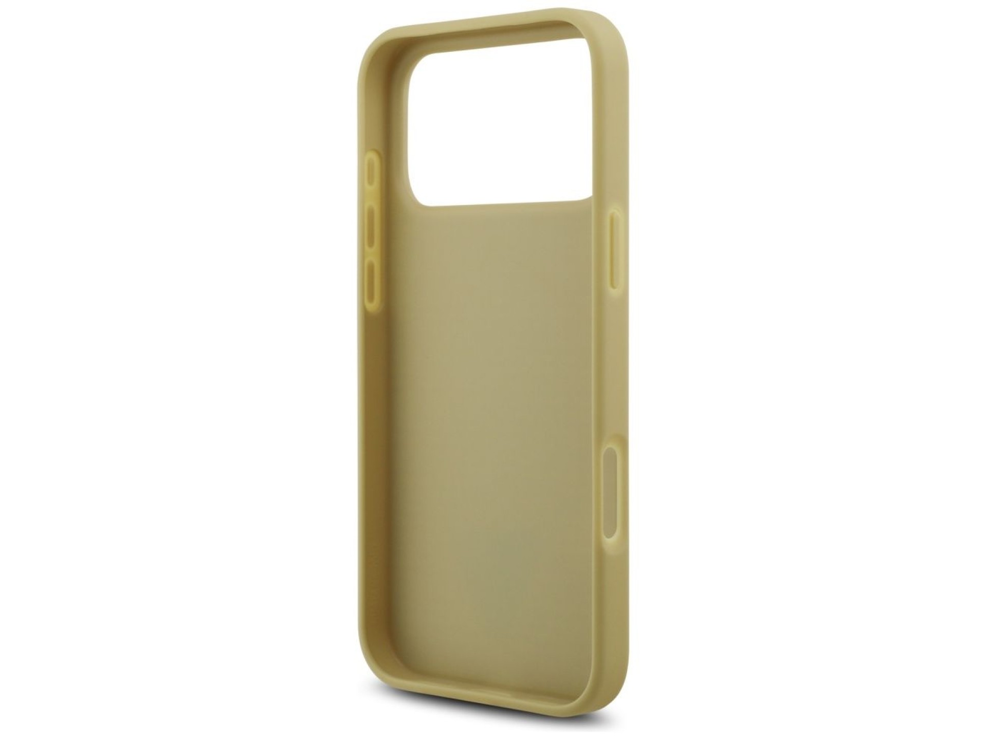 Guess Rhinestone Triangle Logo Case for iPhone 17 Pro Max - Gold