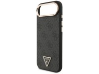 Guess 4G Triangle Logo MagSafe case for iPhone Air - black and gold Guess 4G Triangle Logo MagSafe case for iPhone Air - black and gold