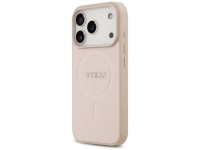 Funda Guess Saffiano Classic Logo MagSafe para iPhone 17 Pro - Rosa Funda Guess Saffiano Classic Logo MagSafe para iPhone 17 Pro - Rosa