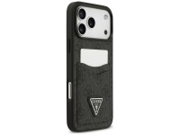 Funda Guess 4G nauble Card Triangle para iPhone 17 Pro Max - negra Funda Guess 4G nauble Card Triangle para iPhone 17 Pro Max - negra