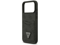 Funda Guess 4G nauble Card Triangle para iPhone 17 Pro Max - negra Funda Guess 4G nauble Card Triangle para iPhone 17 Pro Max - negra