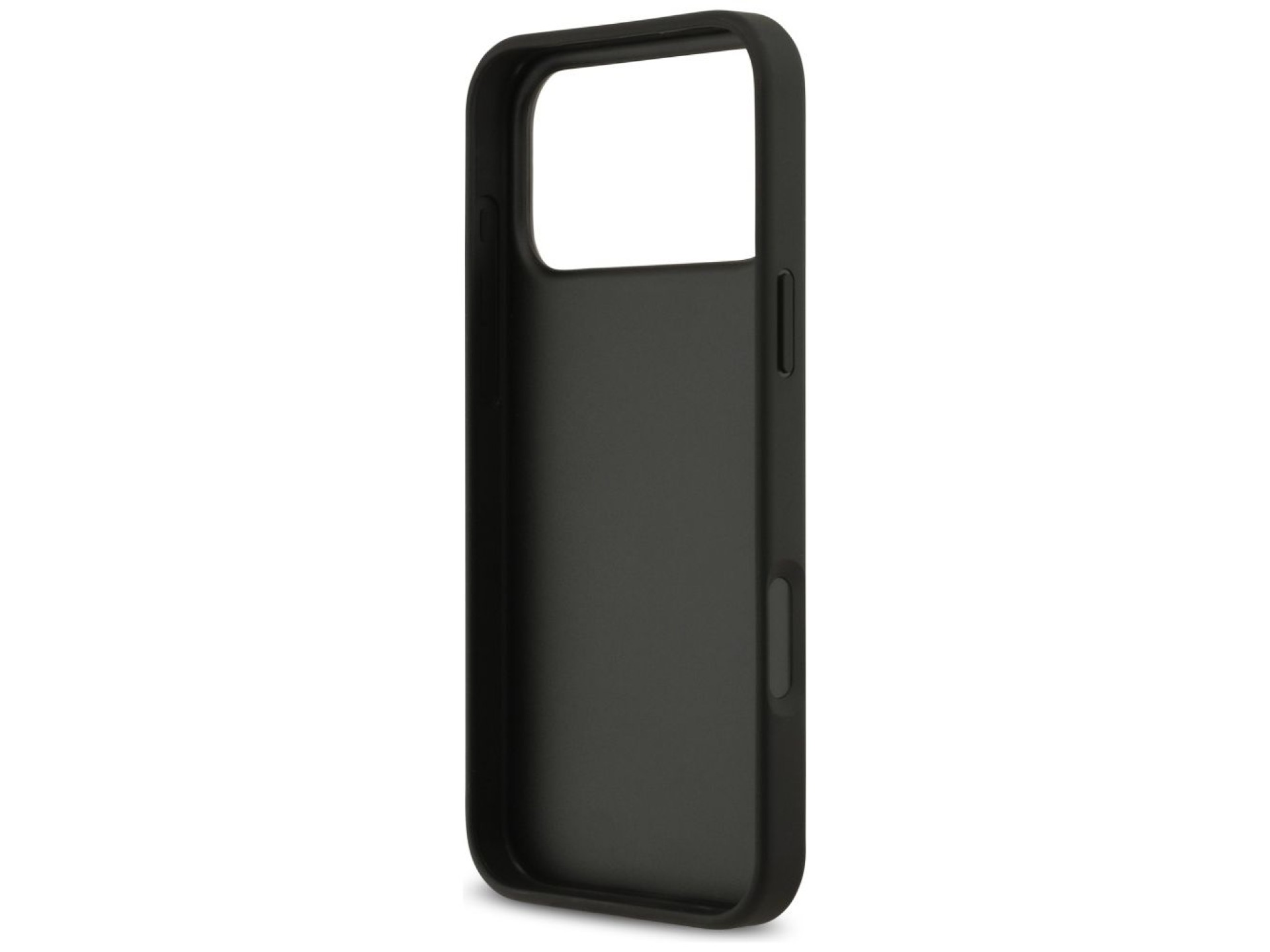 Funda Guess 4G nauble Card Triangle para iPhone 17 Pro Max - negra