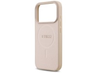 Funda Guess Saffiano Classic Logo MagSafe para iPhone 17 Pro - Rosa Funda Guess Saffiano Classic Logo MagSafe para iPhone 17 Pro - Rosa