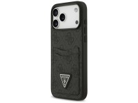 Funda Guess 4G nauble Card Triangle para iPhone 17 Pro Max - negra Funda Guess 4G nauble Card Triangle para iPhone 17 Pro Max - negra