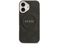 Guess Peony Hot Stamp MagSafe Case for iPhone 17 - Black Guess Peony Hot Stamp MagSafe Case for iPhone 17 - Black