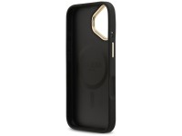 Guess Peony Hot Stamp MagSafe Case for iPhone 17 - Black Guess Peony Hot Stamp MagSafe Case for iPhone 17 - Black