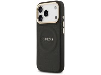 Funda Guess Peony Hot Stamp MagSafe para iPhone 17 Pro - Negra Funda Guess Peony Hot Stamp MagSafe para iPhone 17 Pro - Negra