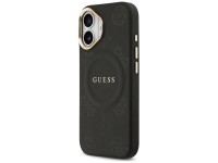 Guess Peony Hot Stamp MagSafe Case for iPhone 17 - Black Guess Peony Hot Stamp MagSafe Case for iPhone 17 - Black