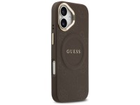 Guess Peony Hot Stamp MagSafe Case for iPhone 17 - Brown