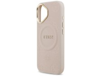 Funda Guess Peony Hot Stamp MagSafe para iPhone 17 - Rosa Funda Guess Peony Hot Stamp MagSafe para iPhone 17 - Rosa