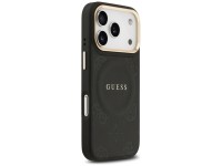 Funda Guess Peony Hot Stamp MagSafe para iPhone 17 Pro - Negra Funda Guess Peony Hot Stamp MagSafe para iPhone 17 Pro - Negra
