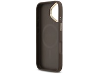 Guess Peony Hot Stamp MagSafe Case for iPhone 17 - Brown