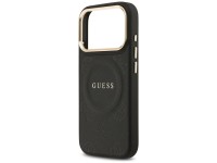 Funda Guess Peony Hot Stamp MagSafe para iPhone 17 Pro - Negra Funda Guess Peony Hot Stamp MagSafe para iPhone 17 Pro - Negra