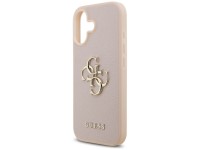 Capa Guess Granulada Big 4G e com Logo Clássico para iPhone 17 - Rosa Capa Guess Granulada Big 4G e com Logo Clássico para iPhone 17 - Rosa