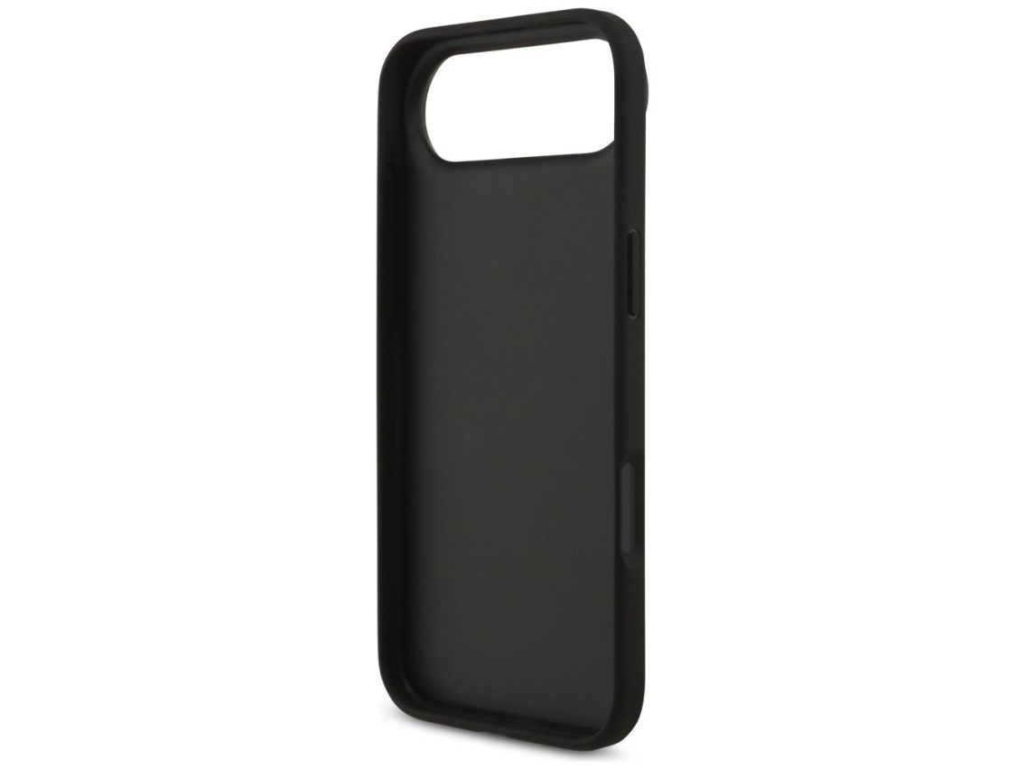 Guess Grained Big 4G & Classic Logo case for iPhone Air - black