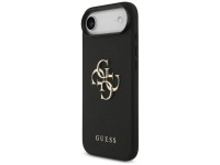 Guess Grained Big 4G & Classic Logo case for iPhone Air - black Guess Grained Big 4G & Classic Logo case for iPhone Air - black