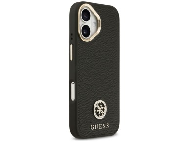 Guess Grained Strass Logo MagSafe case for iPhone 17 - black Guess Grained Strass Logo MagSafe case for iPhone 17 - black