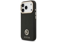 Guess Grained Strass Logo MagSafe case for iPhone 17 Pro - black Guess Grained Strass Logo MagSafe case for iPhone 17 Pro - black