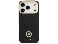 Guess Grained Strass Logo MagSafe case for iPhone 17 Pro - black Guess Grained Strass Logo MagSafe case for iPhone 17 Pro - black