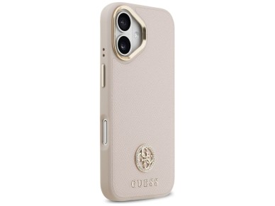 Funda Guess Grained Strass Logo MagSafe para iPhone 17 - rosa Funda Guess Grained Strass Logo MagSafe para iPhone 17 - rosa