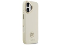 Guess Grained Strass Logo MagSafe case for iPhone 17 - beige Guess Grained Strass Logo MagSafe case for iPhone 17 - beige
