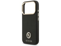 Guess Grained Strass Logo MagSafe case for iPhone 17 Pro - black Guess Grained Strass Logo MagSafe case for iPhone 17 Pro - black