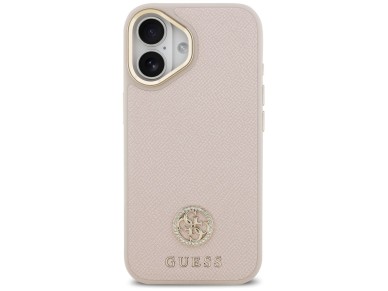 Funda Guess Grained Strass Logo MagSafe para iPhone 17 - rosa Funda Guess Grained Strass Logo MagSafe para iPhone 17 - rosa
