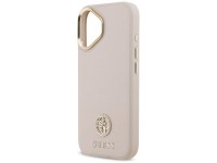 Funda Guess Grained Strass Logo MagSafe para iPhone 17 - rosa Funda Guess Grained Strass Logo MagSafe para iPhone 17 - rosa