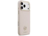 Funda Guess Grained Strass Logo MagSafe para iPhone 17 Pro Max - rosa Funda Guess Grained Strass Logo MagSafe para iPhone 17 Pro Max - rosa