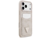 Capa triangular Guess 4G Nauble Card para iPhone 17 Pro Max - Rosa Capa triangular Guess 4G Nauble Card para iPhone 17 Pro Max - Rosa