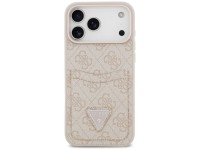 Capa triangular Guess 4G Nauble Card para iPhone 17 Pro Max - Rosa Capa triangular Guess 4G Nauble Card para iPhone 17 Pro Max - Rosa