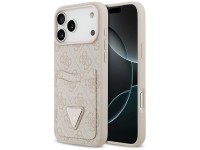 Capa triangular Guess 4G Nauble Card para iPhone 17 Pro Max - Rosa Capa triangular Guess 4G Nauble Card para iPhone 17 Pro Max - Rosa