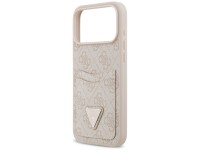 Capa triangular Guess 4G Nauble Card para iPhone 17 Pro Max - Rosa Capa triangular Guess 4G Nauble Card para iPhone 17 Pro Max - Rosa