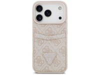 Funda triangular Guess 4G Nauble Card para iPhone 17 Pro - Rosa Funda triangular Guess 4G Nauble Card para iPhone 17 Pro - Rosa