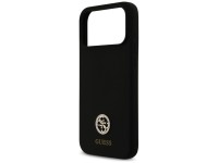 Capa Guess de silicone com logo Strass 4G MagSafe para iPhone 17 Pro Max - Preta Capa Guess de silicone com logo Strass 4G MagSafe para iPhone 17 Pro Max - Preta